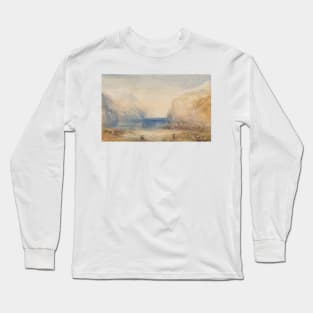 Fluelen- Morning (looking towards the lake) by J.M.W. Turner Long Sleeve T-Shirt